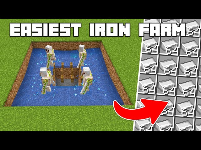 The FASTEST Iron Farm in Minecraft 1.21+ | 1450+ Iron Per Hour!