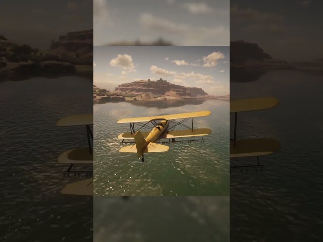 We put a working airplane in Red Dead Redemption 2 #rdr2 #redm #rdr2mods #gaming #airplane
