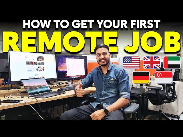 How to get your first Remote Job 2023 | Kushal Vijay Ex- Remote Backend Dev Stackguardian
