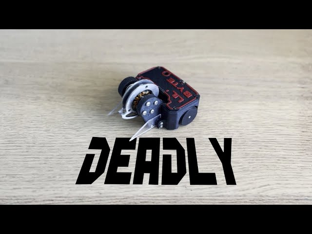 designing an antweight combat robot
