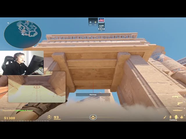 How To Pop Flash Yourself Through Smokes In CS2
