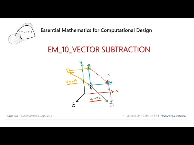 EM_10_Vector Subtraction Operation