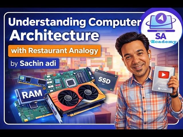 Understanding Computer Architecture with Restaurant Analogy by Sachin Adi