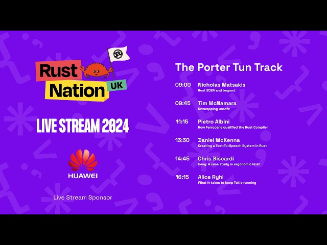 Rust Nation UK - Track 1 - Day 2