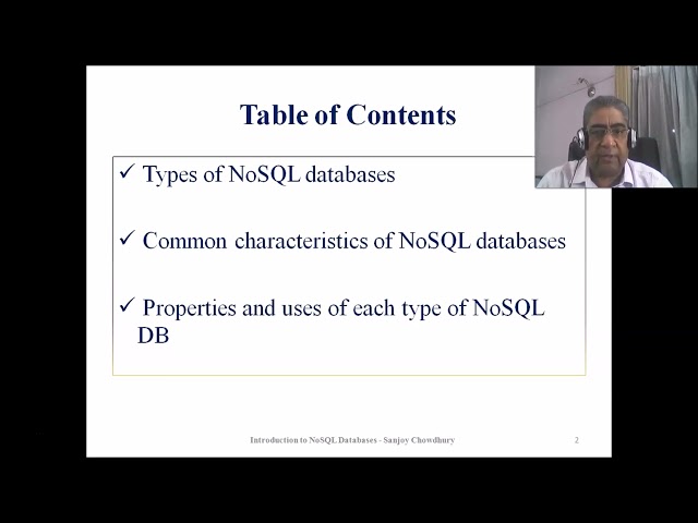 Big Data -  Introduction NoSQL Databases
