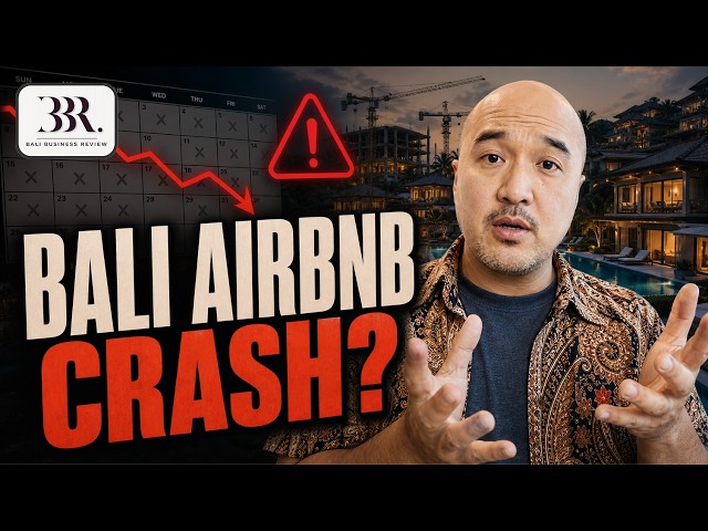 Bali’s Property Market Crash? Airbnb & Real Estate Prices Drop! | [INDO SUB]