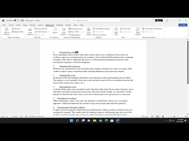How to Make Cross References in Microsoft Word [Tutorial]