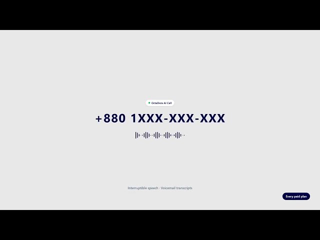 OctaDezx: Automate Calls, Orders, and Customer Support in Under 10 Minute