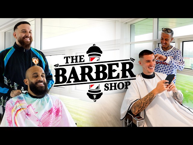 Mbeumo, Mazraoui, Šeško & Ugarte In The Chair! | The Barbershop: Ep 3 💈