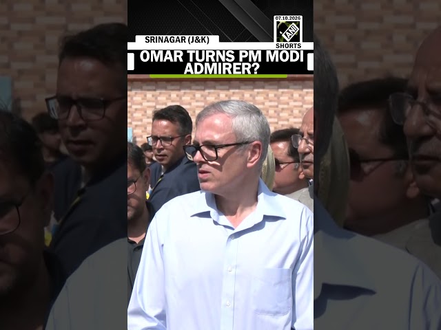 CM Omar Abdullah congratulates PM Modi on completing 25 years in public office