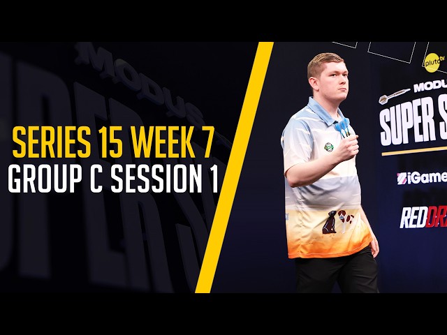 GROUP C IS HERE! 🤩🎯 | Live Darts |  SERIES 15 WEEK 7 | Group C Session 1