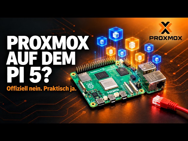 How to Install Proxmox VE on Raspberry Pi 5 - Guide / Tutorial