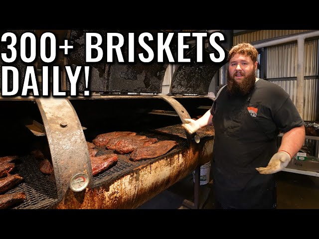 Day In The Life of a BBQ Pitmaster at The Busiest Pit Room In Texas!