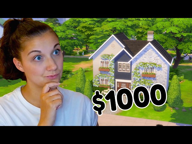 The Sims 4 But Every Room Has a RANDOM Budget