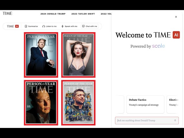 TIME and Scale AI
