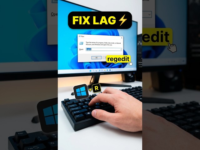 Windows Menu Show Delay😲 #shorts #pc