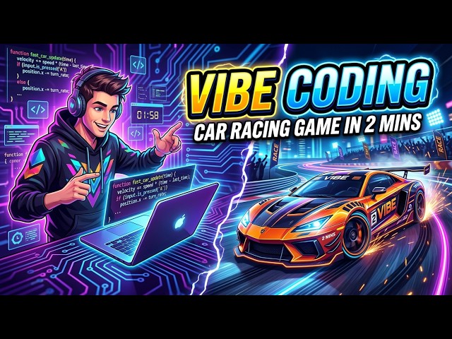 Car Racing Game Using Vibe Coding in 2 mins | Vibe Coding Tutorial