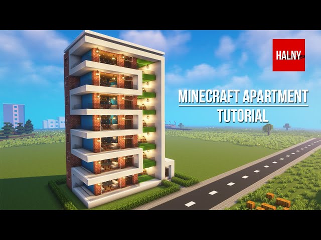 Minecraft apartment - Tutorial build