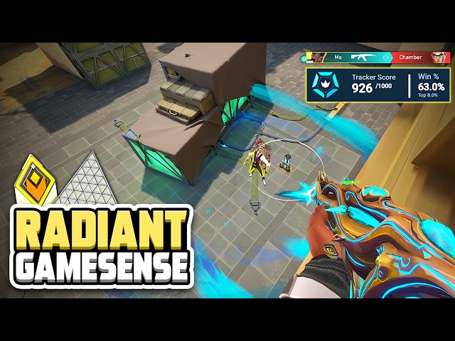 This is What Radiant Game Sense Looks Like | Valorant Visual Guide