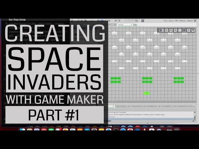 Creating Space Invaders with Game Maker Studio 2 Tutorial - Part #1 - Setting Up