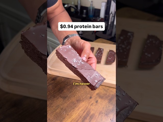 Stop Buying Protein Bars. Make These For $1.