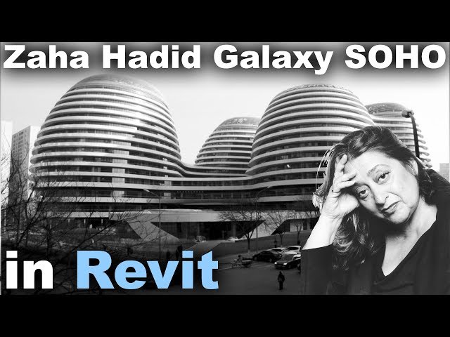 Zaha Hadid Galaxy SOHO in Revit Tutorial