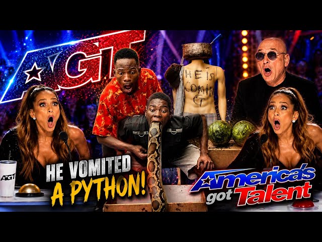     THIS PYTHON MAGIC TRICK HAD EVERYONE SCREAMING! 🐍😱