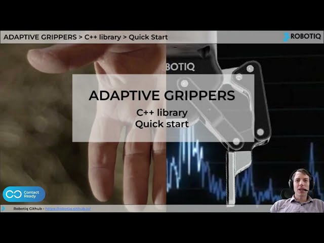 Robotiq Open-Source C++ SDK for Adaptive Grippers - Quick Start