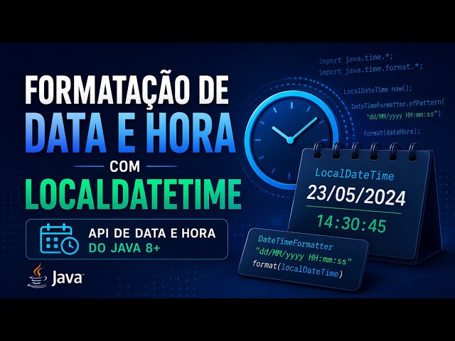 LocalDateTime em Java: Formatando datas