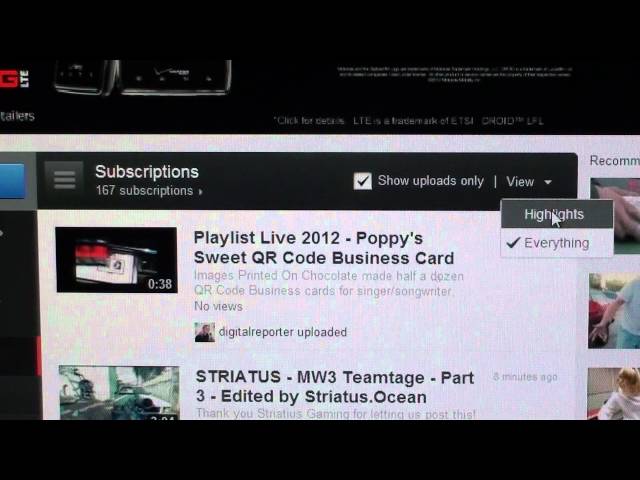 Fix for Subscriptions Feed Problem