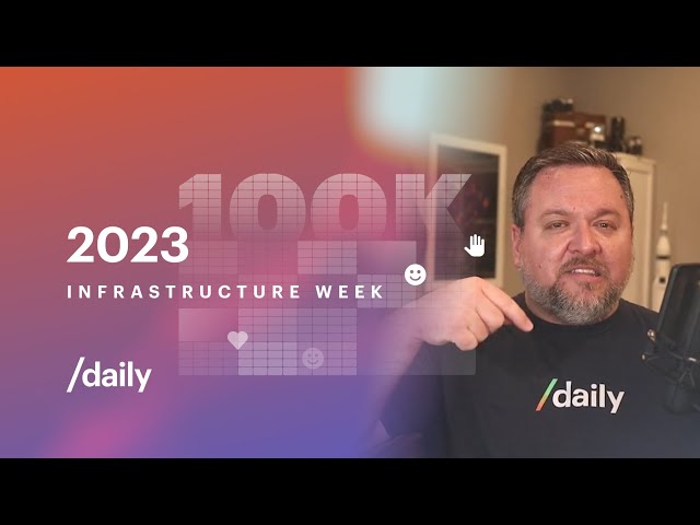 Infrastructure Week 2023 -- Interactive Live Streaming