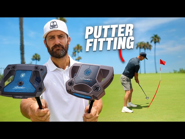 Tour Level Putter Fitting! Taylormade Spider ZT Max VS Taylormade Spider