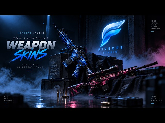 FiveOrb Weapon Skin  || FiveM || #fivem
