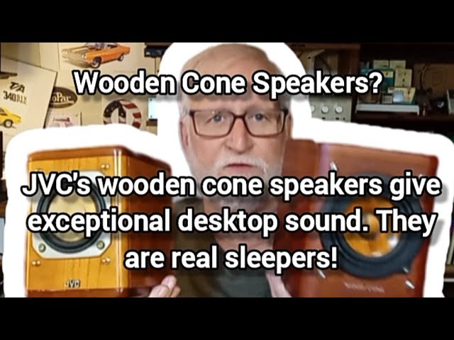 What?  Wooden cone speakers? You won't believe your ears! JVC made some exceptional sleepers. 