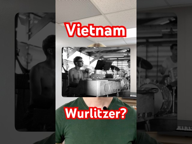 How cool is that! #vietnamwar #electricpiano #shorts