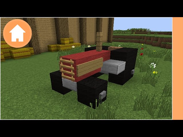 Minecraft 60 Second Builds: Tractor