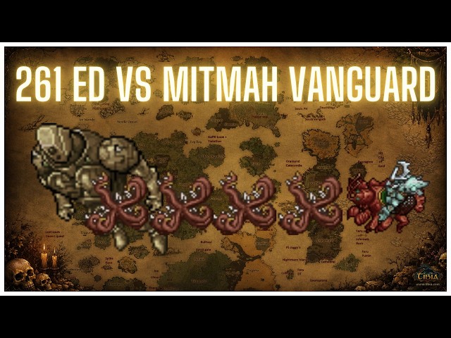Mitmah Vanguard  vs 261 ED - Best solo boss!!! #tibia