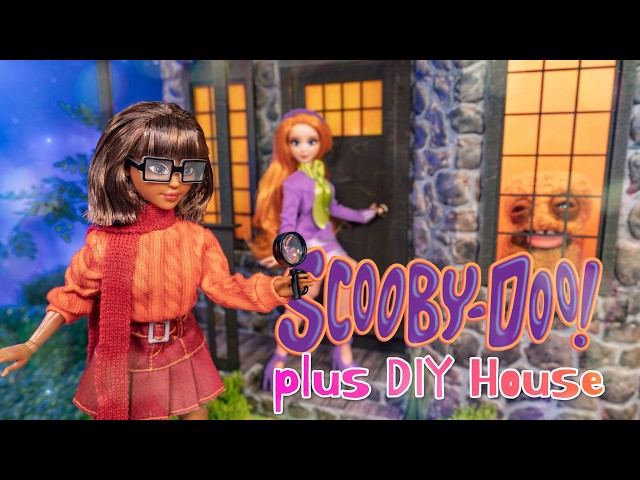 Scooby Doo Dolls & DIY Dollhouse That Can Hang On A Wall