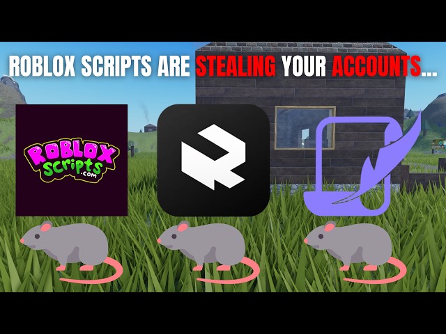 ROBLOX SCRIPTS CAN HACK YOUR ACCOUNTS...