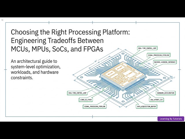 Choosing the Right Processing Platform: Engineering Tradeoffs Between MCUs, MPUs, SoCs, and FPGAs