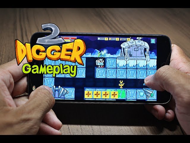 Diversão Garantida no Android! Gameplay Digger Machine 2