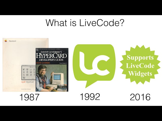 What is LiveCode?