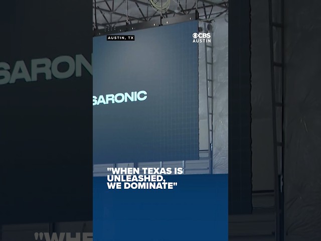"When Texas is unleashed, we dominate": Hegseth praises defense tech startup Saronic