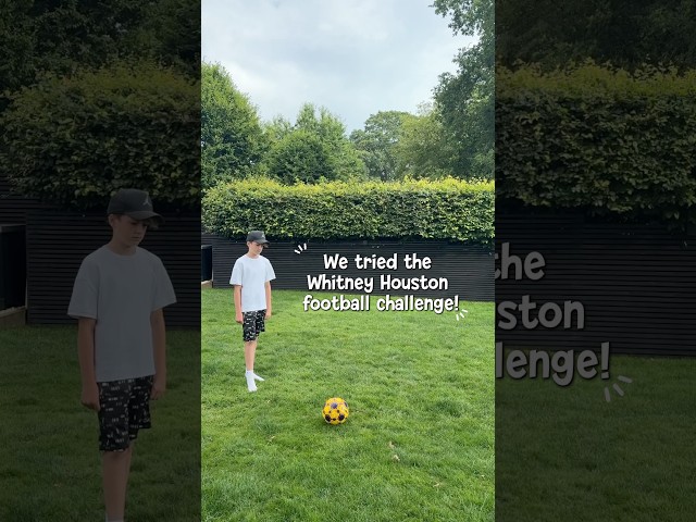Whitney Houston World Cup Challenge!
