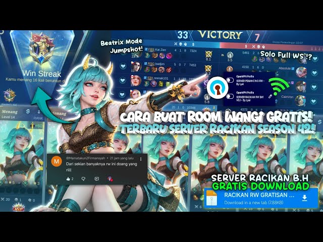 How to Get Easy Lobbies for FREE in Mobile Legends Latest SEASON 42 | Beatrix Gameplay MLBB