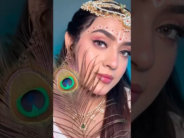 Radhe Radhe 🧿🦚🪈 | Happy Janmashthami ✨ | #shorts #radheradhe #janmashtami #radhakrishna #trending