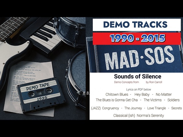MAD SOS Demo Tracks from 1990 -2015. #realmusic #demotape #MADSOS #suno #MADSOS