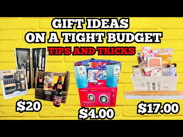 Gift Basket Ideas | Gift Ideas That DO NOT look Cheap! | Easy Gift Ideas | #couponingforacause