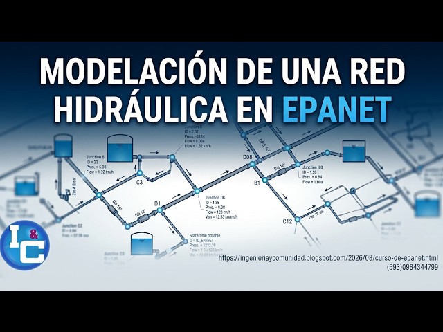 In class 5 of the complete #Epanet course, you will learn to model a network exported from AutoCAD