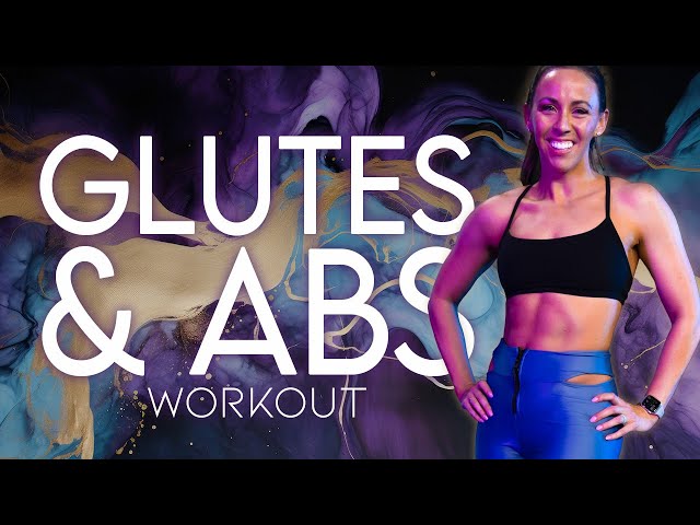 40 Minute Glutes and Abs Workout | FLEX - Day 10 #buttworkoutforwomen #absworkout